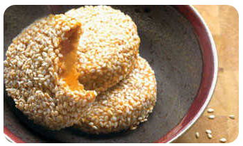 طرز تهیه ویفر کنجدی 